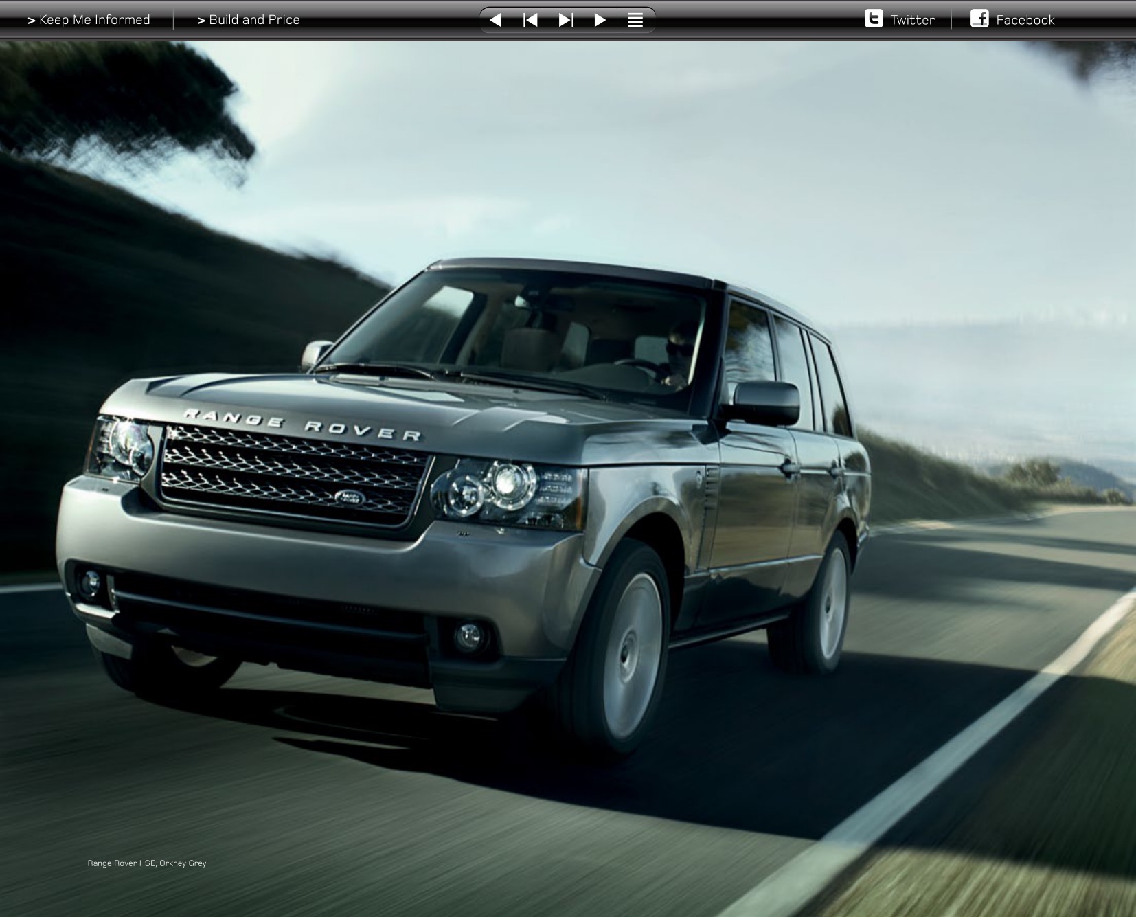 2012 Range Rover Brochure Page 68